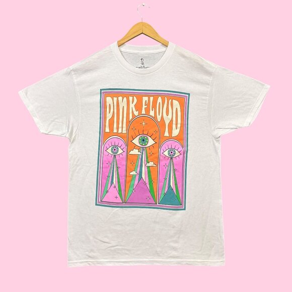 Pink Floyd The Dark Side of the Moon Rock Band Tee L - Picture 1 of 4